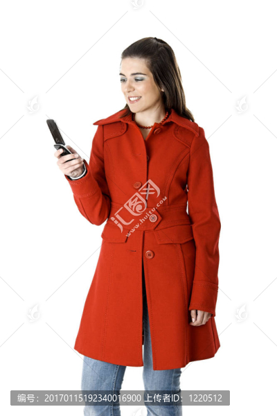 手機的女人
