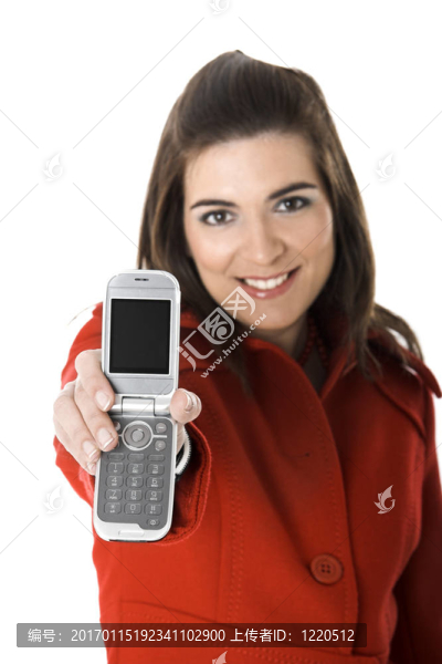 手機(jī)的女人