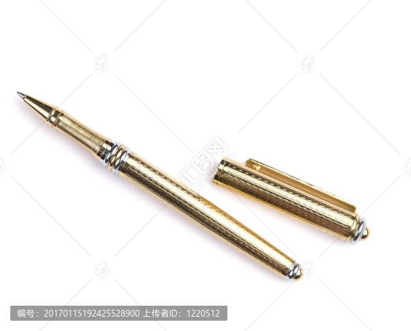 金色的筆