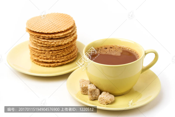 熱巧克力和餅干