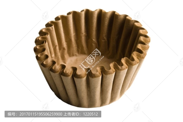 紙上的咖啡過(guò)濾器