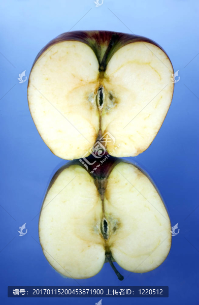 半個紅蘋果