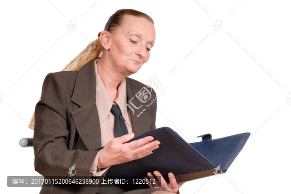 嚴(yán)厲的女商人