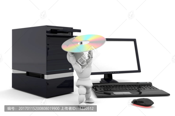 在電腦上工作