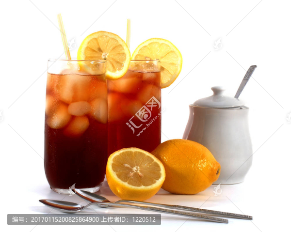 兩個冰紅茶