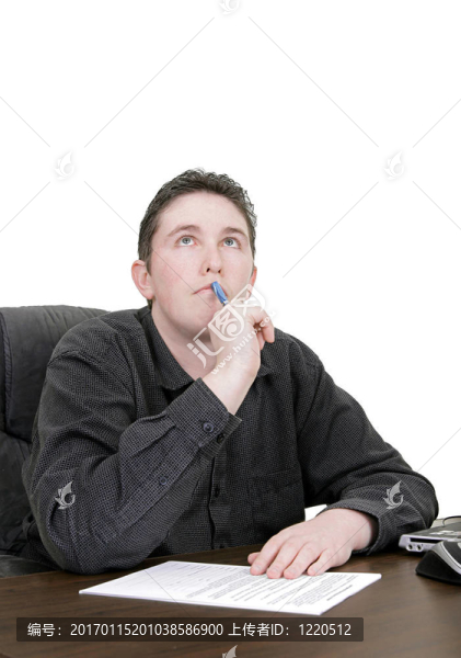 工作的人的思維