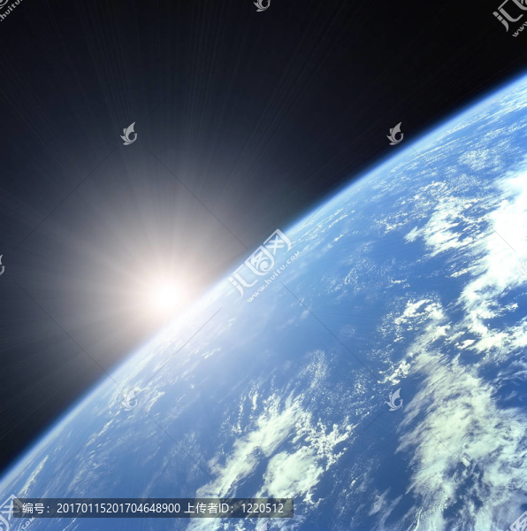 地球與Rising,Sun