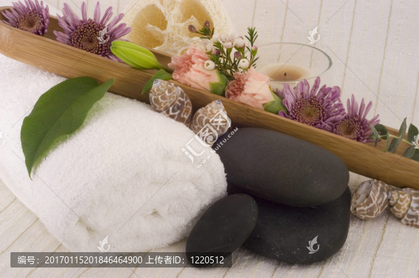 按摩石；Flowers；