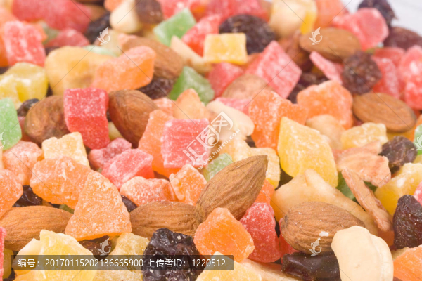 各式干果和堅果