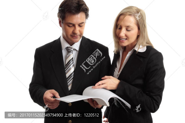 商務人士工作同事