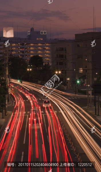 城市中的夕陽(yáng)
