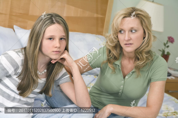 母親和女兒