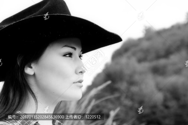 美麗的女人