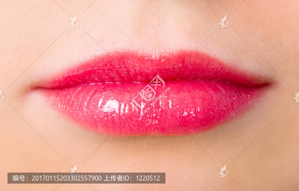 紅色的嘴唇