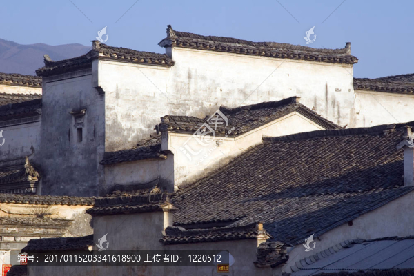 宏村的屋頂