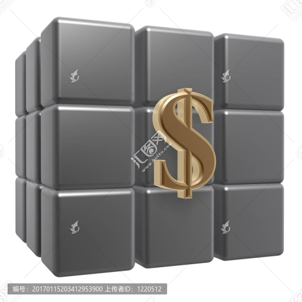 美元的立方體