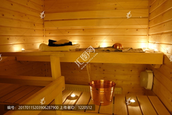芬蘭桑拿室內(nèi)