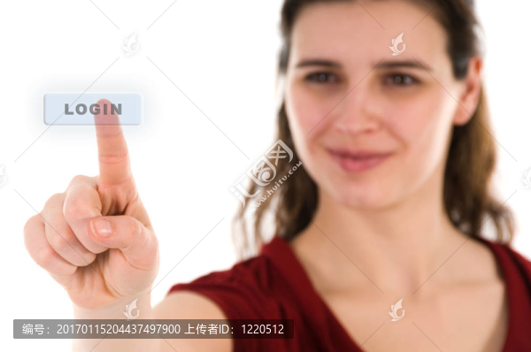 現(xiàn)代的按鈕