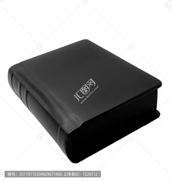 黑色的厚書