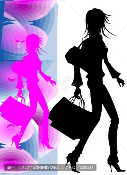 shoppinh女孩