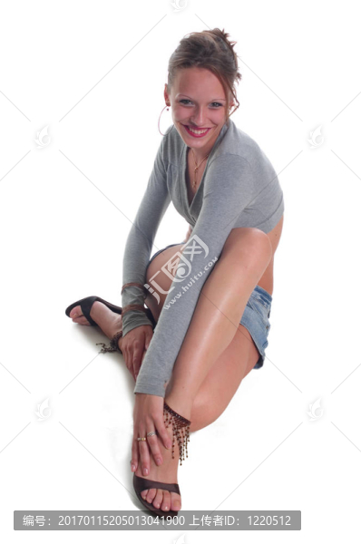 女孩短褲