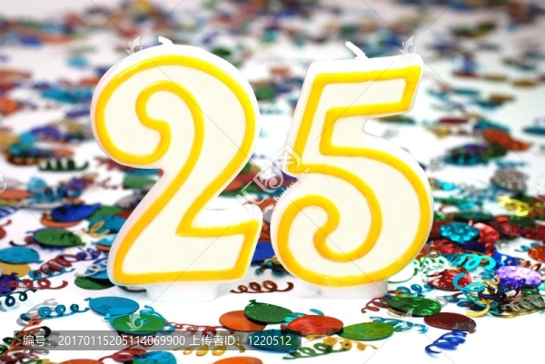 慶典蠟燭-,25號(hào)