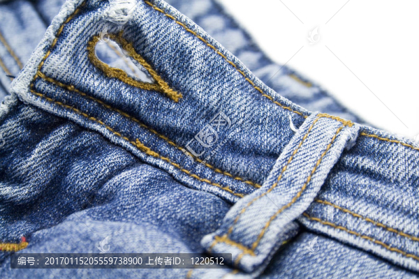 藍色的牛仔褲denails