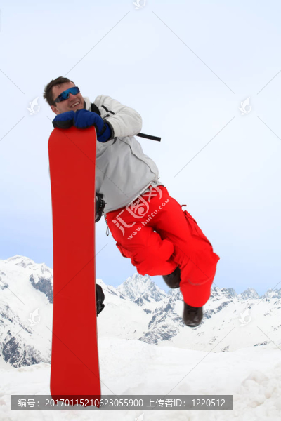 附近的滑雪跳
