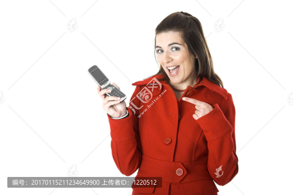 手機(jī)的女人