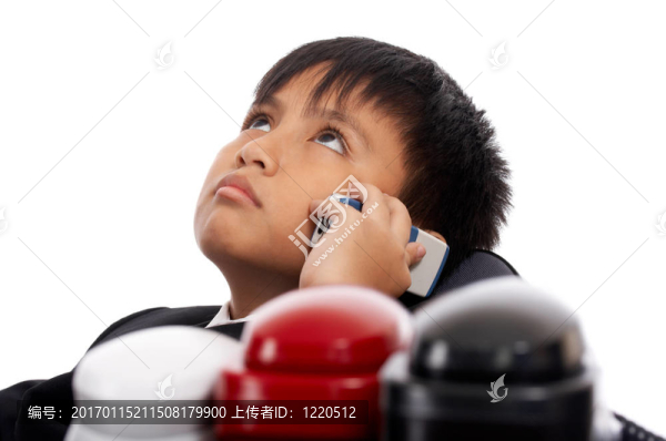 年輕的商人說