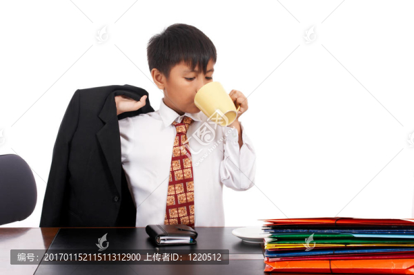 年輕的商人