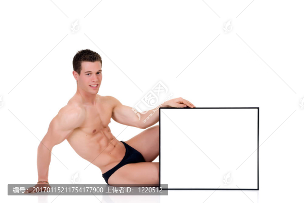 健身廣告板