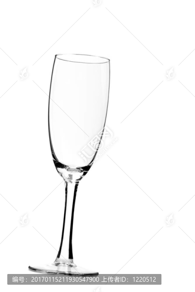 孤立在白色酒杯