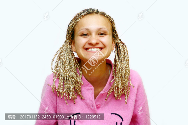 微笑的女孩