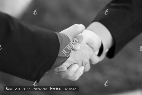商業(yè)的握手