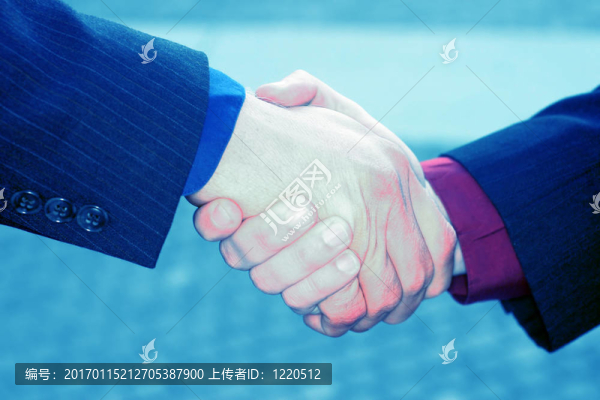 商業(yè)的握手