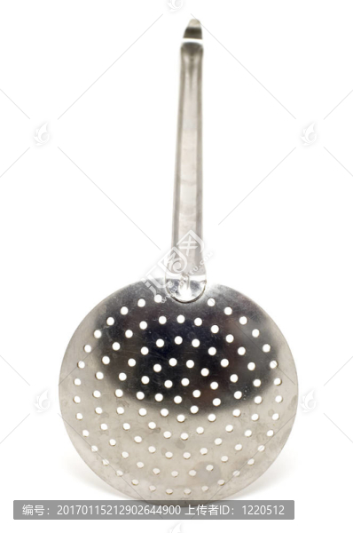 濾器放在白