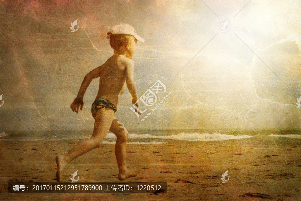 奔跑的孩子