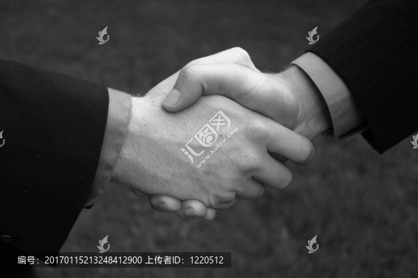 商業(yè)的握手