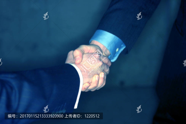 商業(yè)的握手