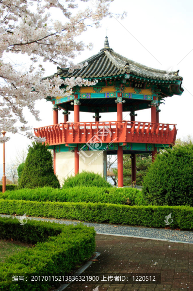 亭在韓國(guó)。