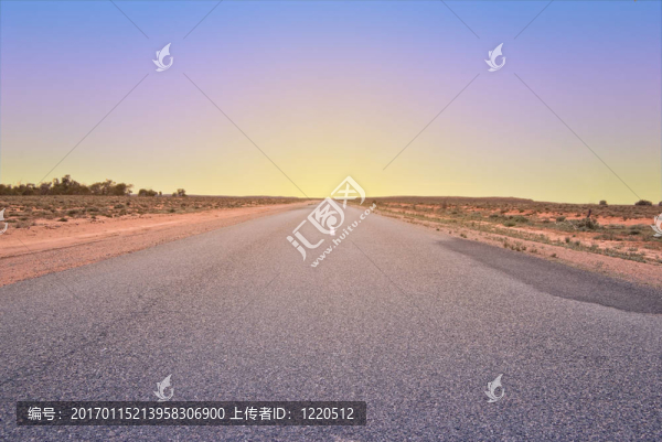 開車到日落