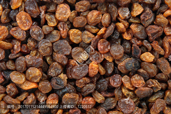 美味的葡萄干的背景