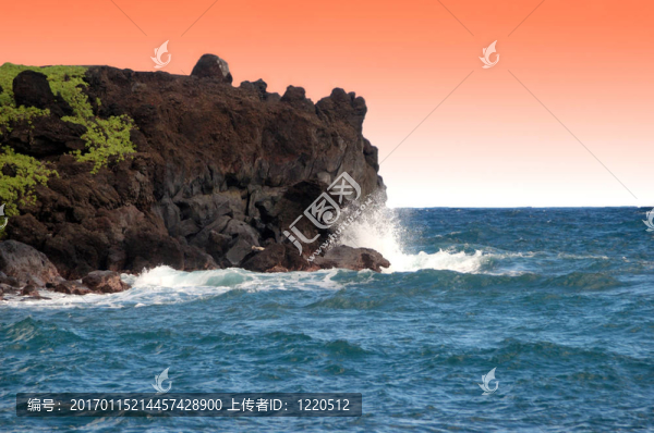 暴風(fēng)雨的海洋