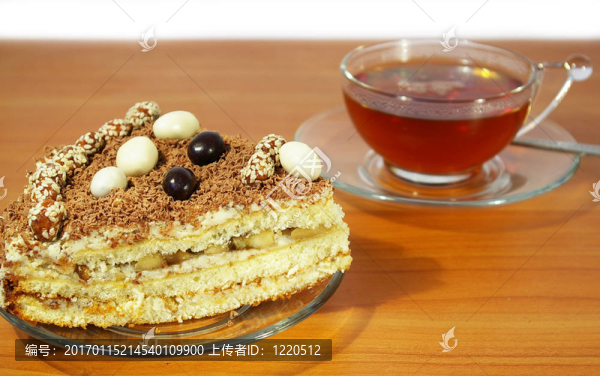 蛋糕和紅茶