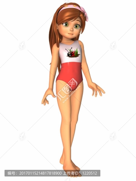 卡通女孩