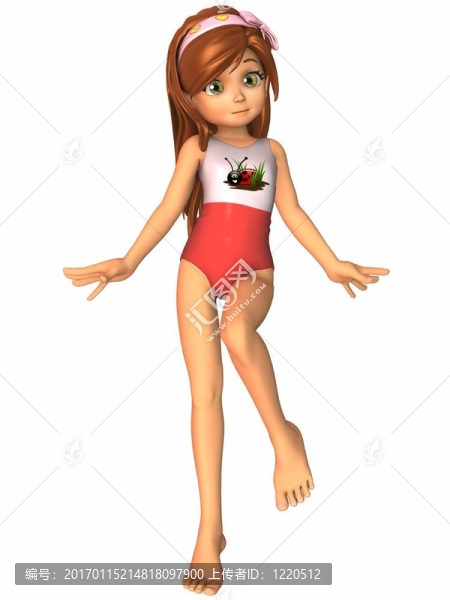 卡通女孩