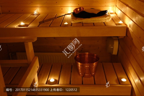 芬蘭桑拿室內(nèi)
