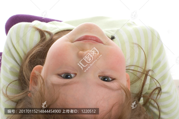 小女孩的畫像。