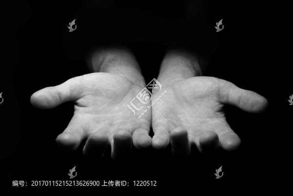手